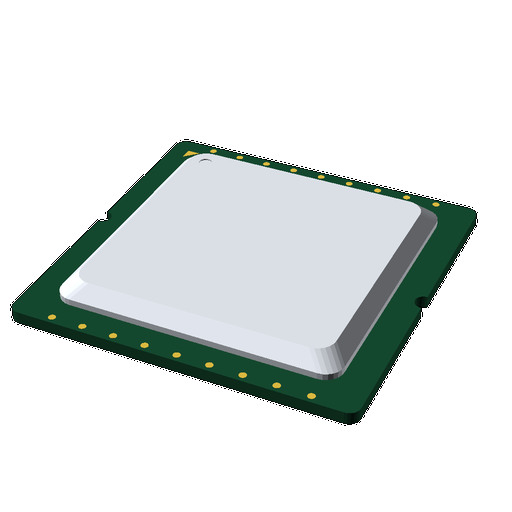 3D-модель процессора FCBGA/LGA для Altium Designer