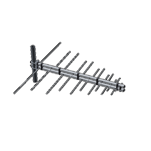 Параметрическая 3D-модель логопериодической вибраторной антенны (LPDA)